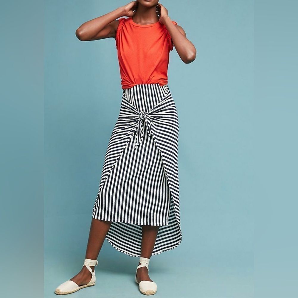 Splendid × Margherita Missoni 'Isola' Striped Sarong Skirt Size M
